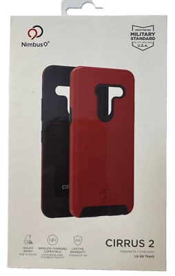 Funda Nimbus9 Cirrus 2 para LG G8 ThinQ - Roja Foto 1 de 3
