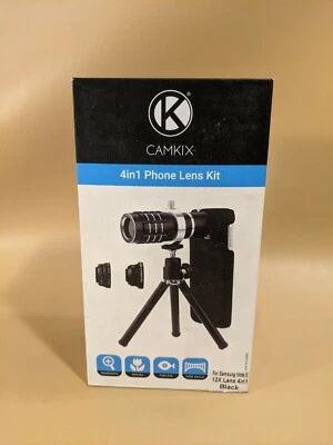 Camkix 4 в 1 телефон объектив набор в коробке для сотового телефона Samsung Note 5 - Изображение 1 из 4