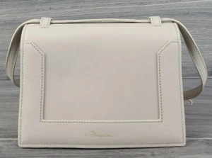 3.1 Phillip Lim Bolso de Hombro Cuero Soleil Mini Bolso de Mano (Gris Pluma) - Imagen 1 de 11