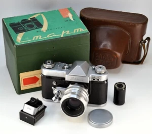 EXPORT KMZ USSR "START" SLR professional camera + 8-blades HELIOS-44 LENS, f2/58 - Picture 1 of 14