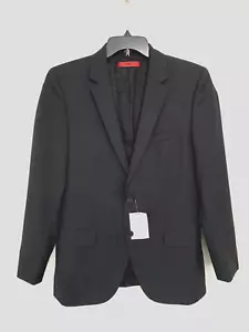 Hugo Men's Modern Fit Suit Separate Jacket Black 38R NWD - Picture 1 of 8
