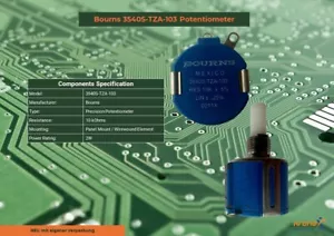 Potenciómetro de precisión Bourns 3540S-TZA-103 2W - Imagen 1 de 4