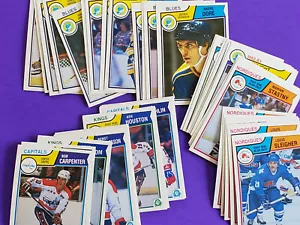 1983-84 OPC O-PEE-CHEE HOCKEY TRADING CARDS YOU PICK 281-396 50% OFF 2+ - Picture 1 of 363