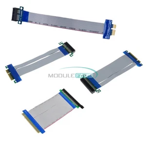 PCI-E 1X 4X 8X 16X Riser Card Ribbon Extender Extension Cable Professional - Picture 1 of 28