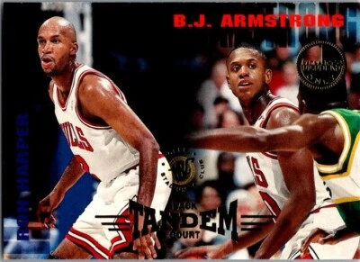 1994-95 Topps S.C. Back Court Tandem B.J. Armstrong, Ron Harper #276 - Image 1 of 2