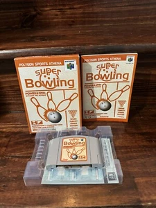 N64 Super Bowling Boxed. Nintendo 64, JAPAN GAME. Us Seller Complete In Box CIB - Picture 1 of 11