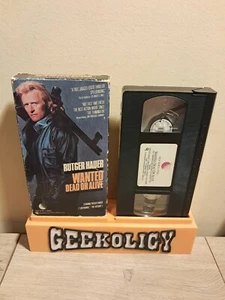 Wanted Dead or Alive (VHS, 1987 New World Video) Rutger Hauer - Picture 1 of 3