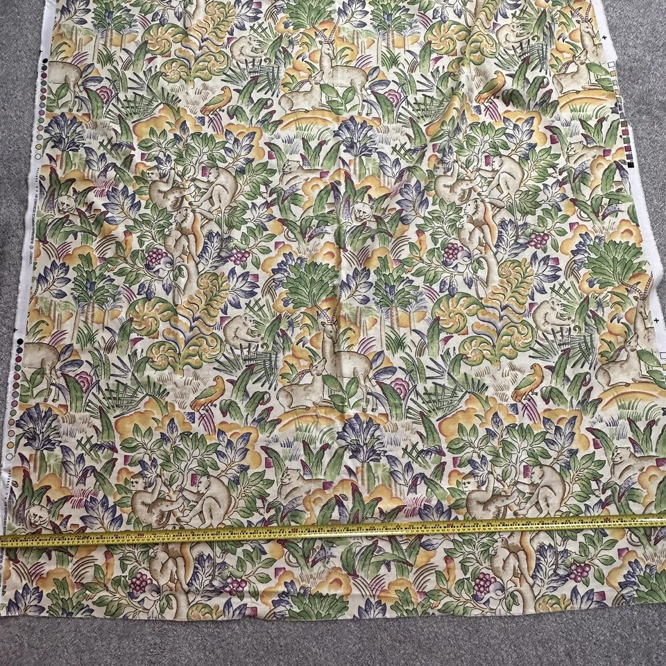 PC Turczyn Telas Suburbanas CONGO Tela de Algodón 55" x 148" Leones Selva Foto 1 de 4