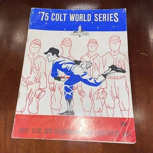 1975 Colt World Series Program Columbian Park Lafayette Indiana - Picture 1 of 4
