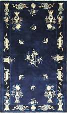   Antique Art Deco Chinese  Oriental Rug, 4'1" x 6'8",#17259