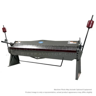 GMC BB-612-6HD 6 ft x 12 Ga. Freno de caja y bandeja | Freno de dedo de chapa metálica Foto 1 de 4