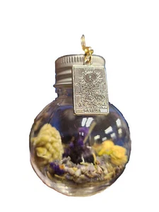 Blessing Ball, Witch Ball, Bauble for Protection Magic, Wiccan, Christmas - Picture 1 of 2