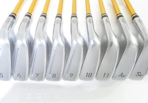 HONMA BERES AIZU 3Star Iron Set 5-11, Aw, Sw 9pc R-Flex ARMRQ MX 3S Graphite - Picture 1 of 9