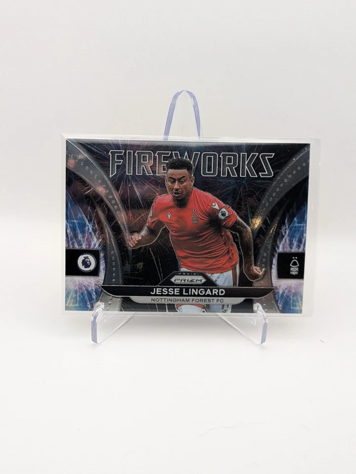 2022-23 Panini Prizm Premier League Fireworks - Jesse Lingard #30 - Image 1 of 2