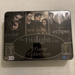 Twilight Saga 3 Game Collection in Collector Tin - Twilight, New Moon, & Ecli... - Picture 1 of 4
