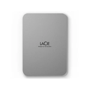 LaCie 4TB External Hard Drive 2.5" USB-C Silver - Picture 1 of 7