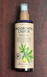 PHARM to TABLE ~PRO-GROWTH CASTOR Leave-In HAIR TREATMENT w/ Biotin Pro Vitamins - Picture 1 of 4