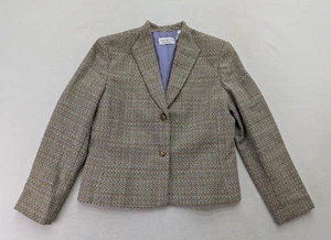 Villager Liz Claiborne Women's Blaszer Jacket Size PM Woven Business Career - Picture 1 of 15