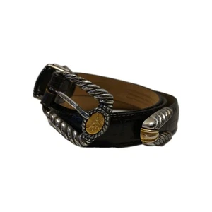 Cinturón Mujer Colección Museo Brighton Moneda Marrón 37819 34.5" De Colección - Imagen 1 de 6