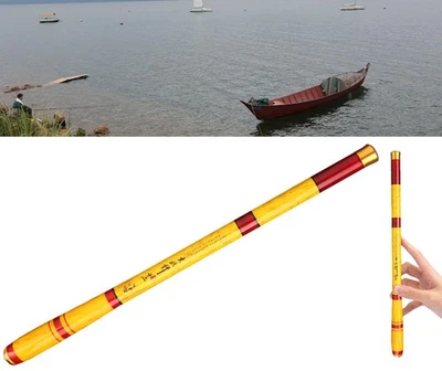 Caña de pescar telescópica de fibra de carbono, caña Tenkara ultra corta, plegable portátil... Foto 1 de 4