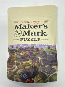 New Maker's Mark Bourbon Distillery 2021 Original Puzzle Star Hill Farm Authentic - Bild 1 von 2