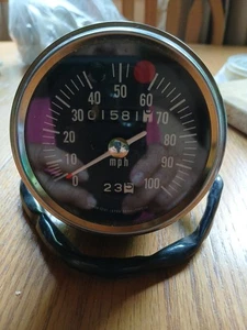 Original Speedometer Gauge For Honda, Kawasaki, Yamaha, NICE! Red/green Lights - Foto 1 di 6