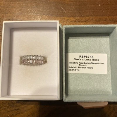 Bomb Party Ring Size 9 RBP6744 “She’s a Luxe Boss”Luxe Bands Holiday Collection - Image 1 of 4