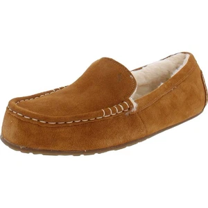 Koolaburra Womens Lezly Tan Suede Loafer Slippers Shoes 6 Medium (B,M) BHFO 0508 - Picture 1 of 3