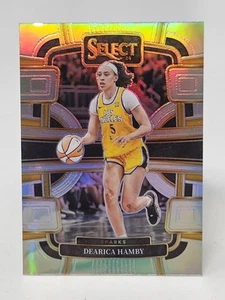 2024 WNBA Select Silver Prizm #77 Dearica Hamby Los Angeles Sparks - Picture 1 of 2