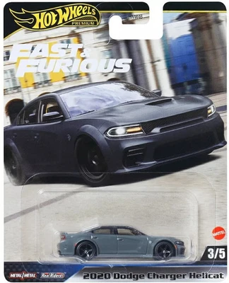 Caricabatteria Dodge Hellcat Hot Wheels Fast & Furious 1/64 JBL96-9866 2020 - Immagine 1 di 4