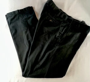 Ralph Ralph Lauren Herren schwarz vorne flach Business Freizeit Hose Hosen 42 x 33 - Bild 1 von 10