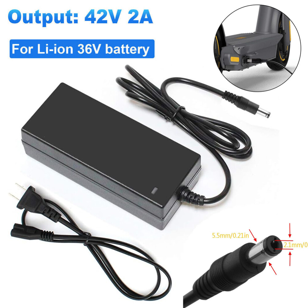 Hoverboard Charger 24v Battery 42V 2A Charger With Plugs