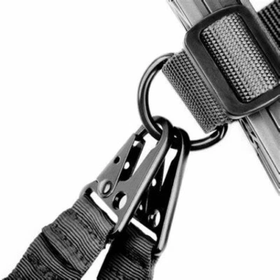 Adjustable Rifle Sling Universal Gun Slings 1.25” Nylon Strap with D Ring Loop - Image 1 of 4