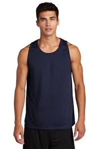 Sport-Tek Men's Posicharge Competitor Sleeveless Muscle Gym Tank Top - ST356 - Picture 1 of 7