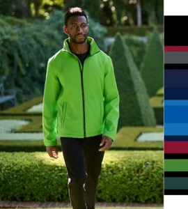 2 Stück Set Regatta Herren Basic Ablaze Printable Softshell Jacke bedruckbar TRA - Bild 1 von 19