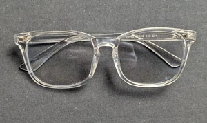 Monturas de gafas transparentes solo cuadradas borde completo DM8082 56-16-140 C34 plástico - Imagen 1 de 6