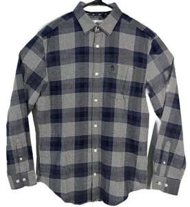 Penguin MunsingWear Button Up Flannel Shirt Classic Fit Plaid Mens Sz Small - Picture 1 of 11