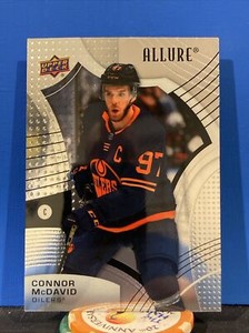 2021-22 UPPER DECK ALLURE OILERS CONNOR MCDAVID HOCKEY CARD #97