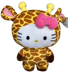 Disfraz de Hello Kitty Sanrio de 10 pulgadas disfrazado de jirafa peluche nuevo con etiquetas - Imagen 1 de 3