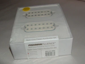 Fishman Fluence PRF-CO7-SW2 7 String Open Core Classic Pickup Set (White) New - Picture 1 of 3