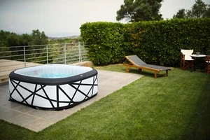 Premium MSpa Whirlpool Outdoor Soho aufblasbar 185x185cm - Bild 1 von 11