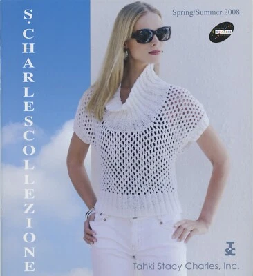 S Charles Spring Summer 2008 Knitting & Crochet Pattern Book SCSS08 - 17 Designs - Image 1 of 4