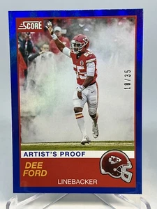 2019 Score Artist's Proof /35 Dee Ford #7 - Picture 1 of 2