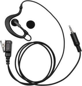 Earpiece Headset with PTT Mic for Yaesu Vertex VX-6R EVX-S24 VX-7R VX-6E VX-7E - Picture 1 of 6