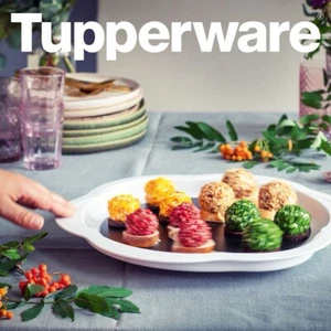 * TUPPERWARE Spinning Rotating Tray - NEW - Picture 1 of 4