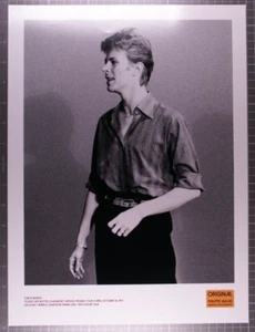 David Bowie Official Photo 40 x 30cm 1977 Signed By Photographer Philippe Auliac - Picture 1 of 13