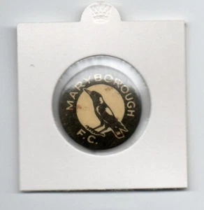 1951 Argus Victoria Country Mascot Badge - MARYBOROUGH FC - Picture 1 of 2