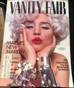 Vanity Fair Magazine April 1986 Kate Miler as Marilyn Monroe Cover - Picture 1 of 3