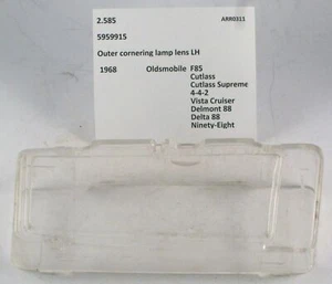 1968 Oldsmobile Cutlass 442 Delta 88 98 NOS corner lamp lens 5959915 - Picture 1 of 3