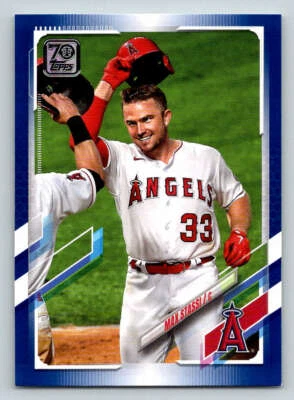 2021 Topps Walmart Royal Blue #168 Max Stassi (ref 184960) - Image 1 of 2